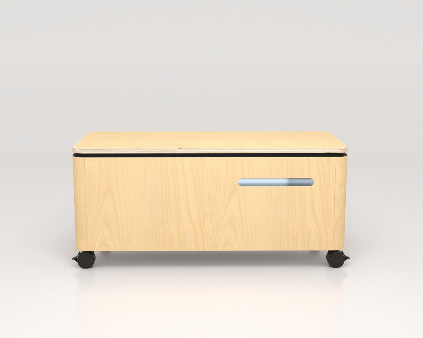 UV BENCH for surface disinfection Oak